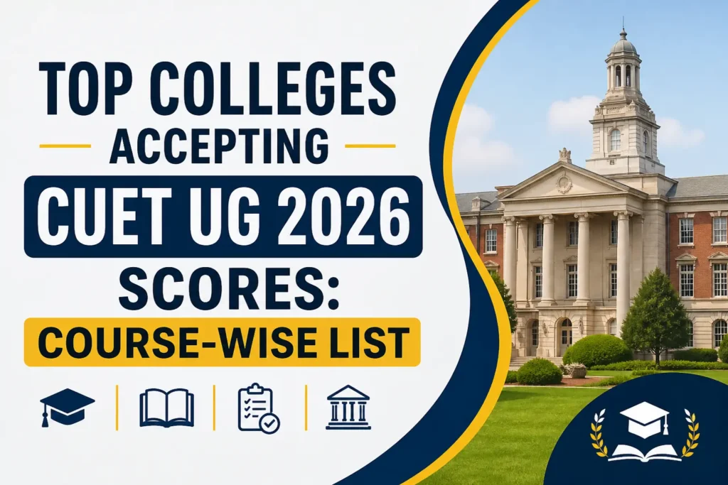 Top Colleges Accepting CUET UG 2026 Scores: Course-wise List