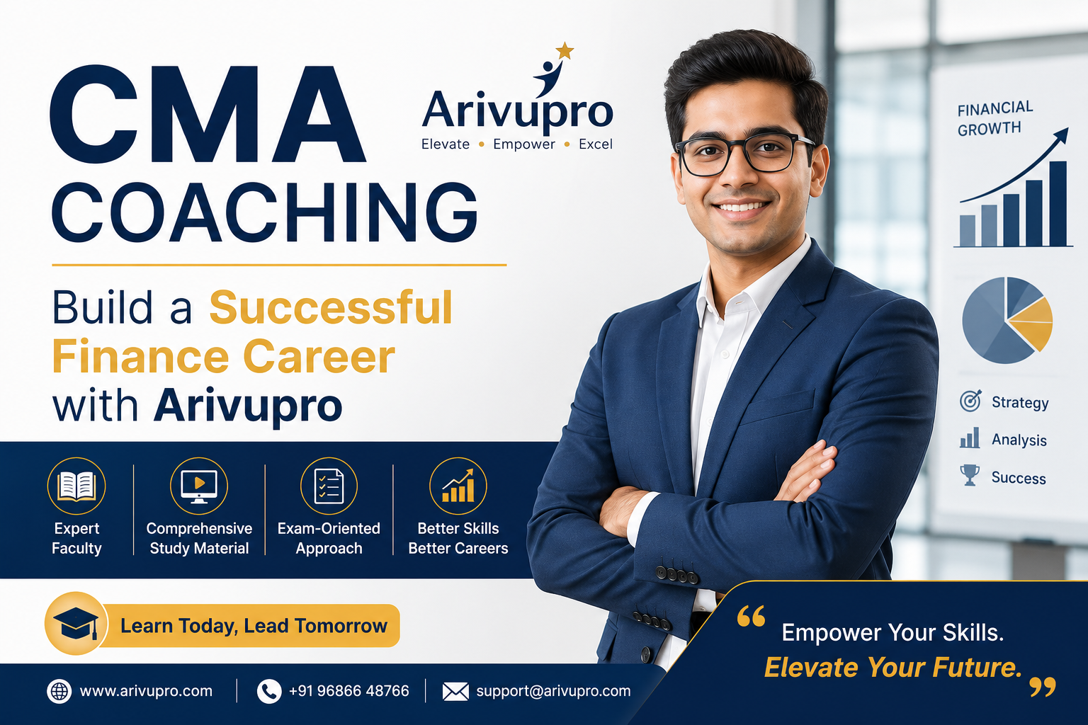 CMA Coaching: Build a Successful Finance Career with Arivupro