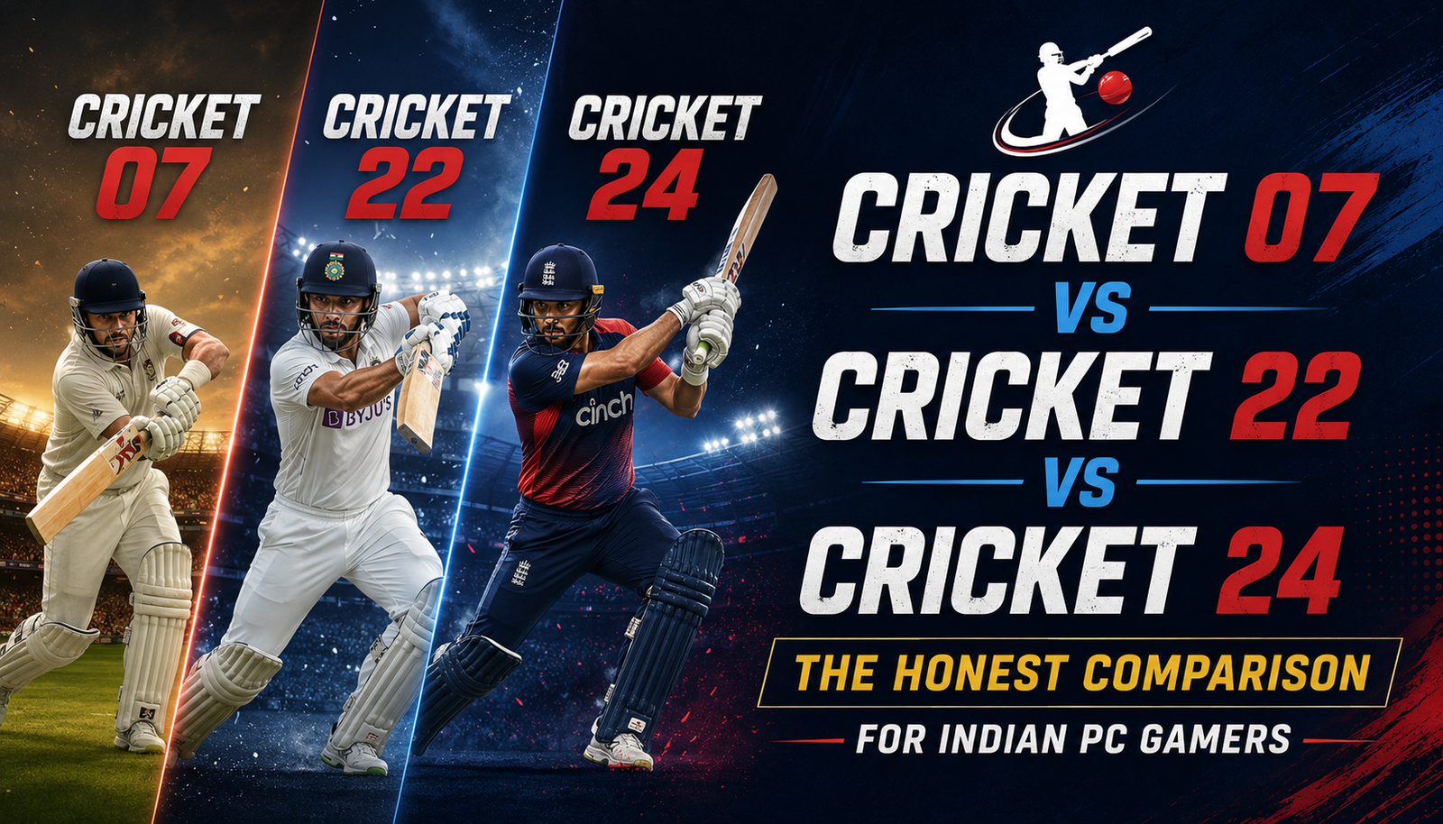 Cricket 07 vs Cricket 22 vs Cricket 24: The Honest Comparison for Indian PC Gamers