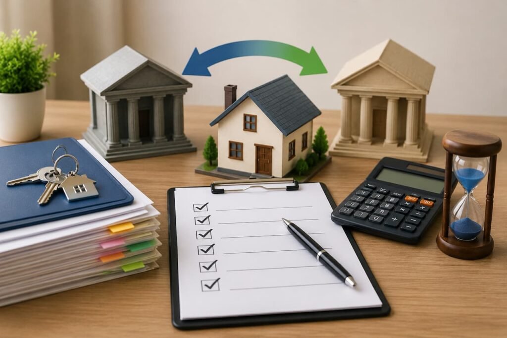 Home loan balance transfer checklist Banner